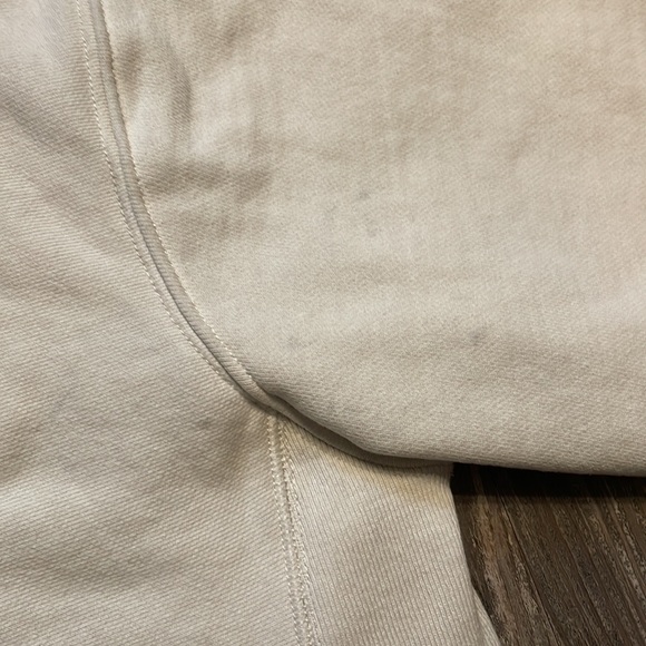 Champion Reverse Weave cropped crewneck sweatshirt in white/cream NWOT - Picture 7 of 11